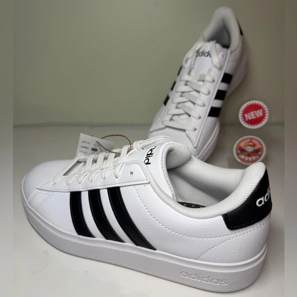 adidas - Size 6.5 - Women's Shoes Grand Court 2.0 Sneakers GW9214 - New - Picture 5 of 8
